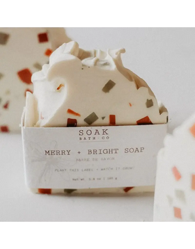 Merry and Bright Soap Bar: Holiday Collection