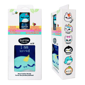 Socks & Nail Polish Gift Set - Narwhal - 0