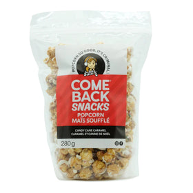 Candy Cane Caramel Popcorn by Comeback Snacks