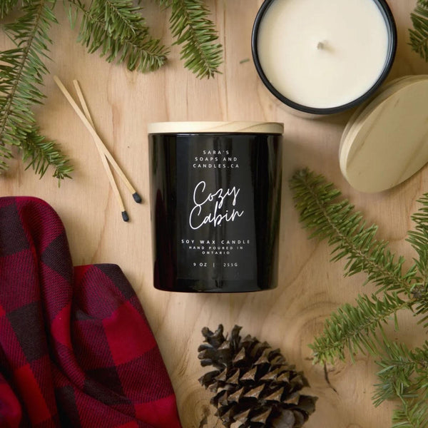 Cozy Cabin - 9oz Soy Candle