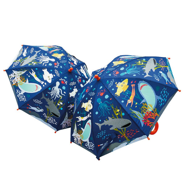 Sea animal patterned umbrella 