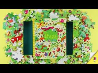Usborne Book & Jigsaw - Bugs (100 pcs)