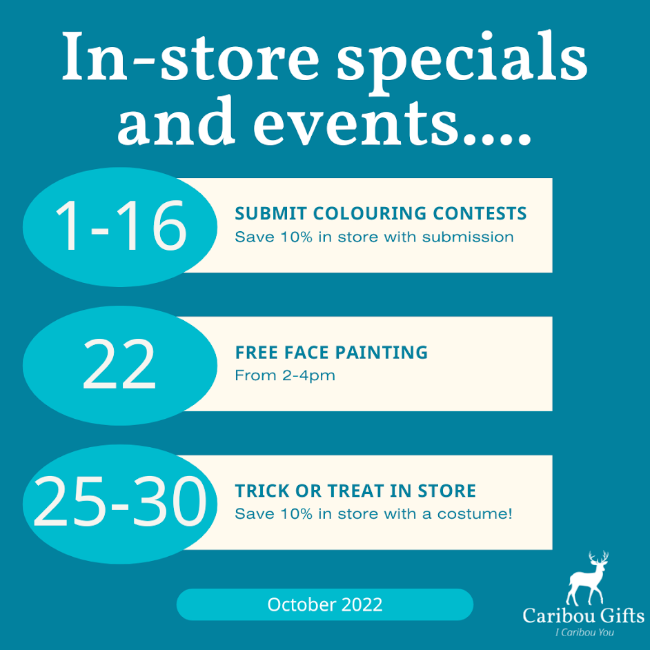 Our 2022 Halloween Events and In-Store Specials