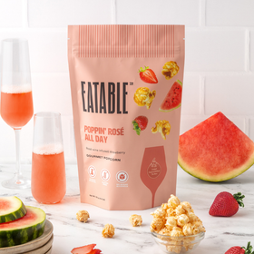 Poppin' Rosé All Day - Gourmet Candied Popcorn - 0