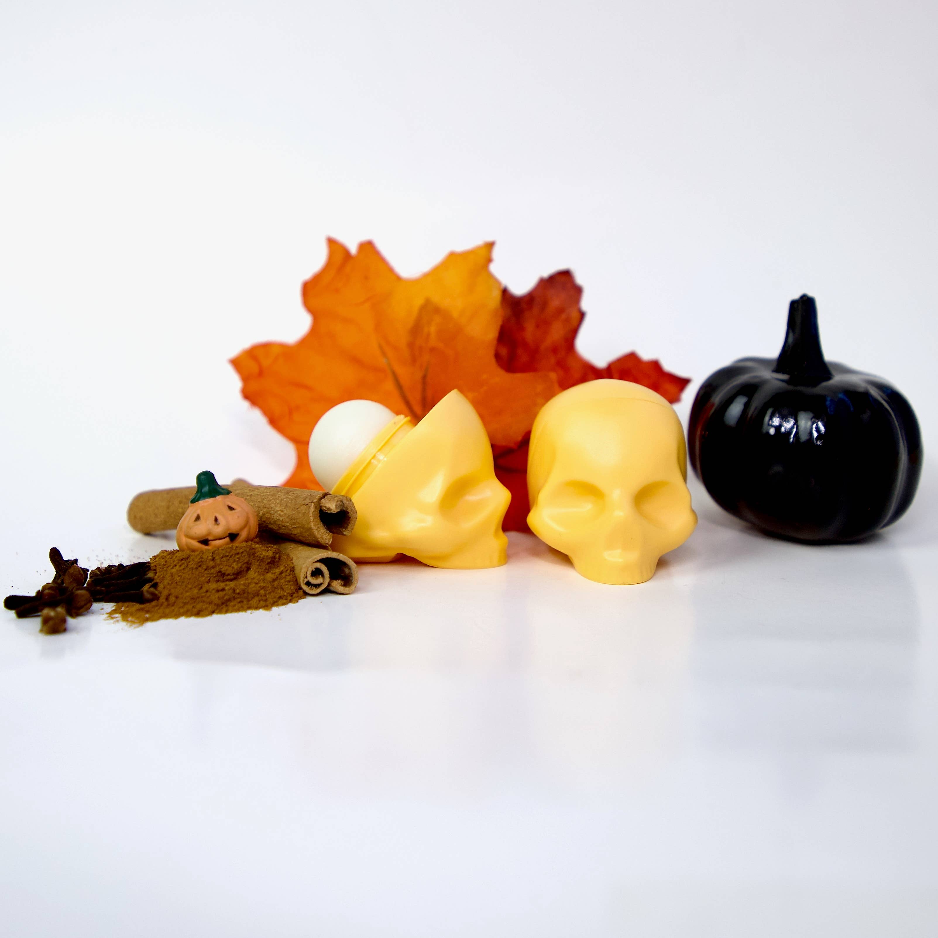 3 Pack Skull Lip Balm HALLOWEEN LIMITED EDITION 100% Natural