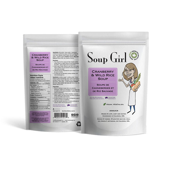 Cranberry & Wild Rice Soup (Soup Girl)
