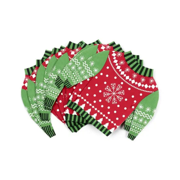 Christmas Jumper 3-Ply Paper Napkins, 12 Pack