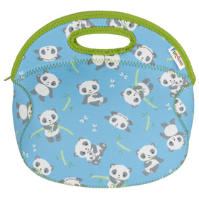 Large, Machine Washable Lunch Bag for Kids - Pandas