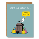 Sorry It’s Trash Birthday Card-1