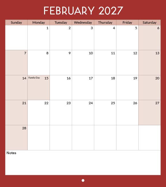 2027 Toronto Streetcar Calendar