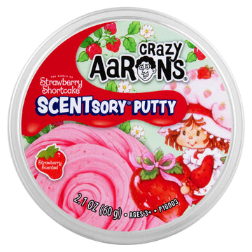Crazy Aarons Scentsory 4" Putty Strawberry Shortcake