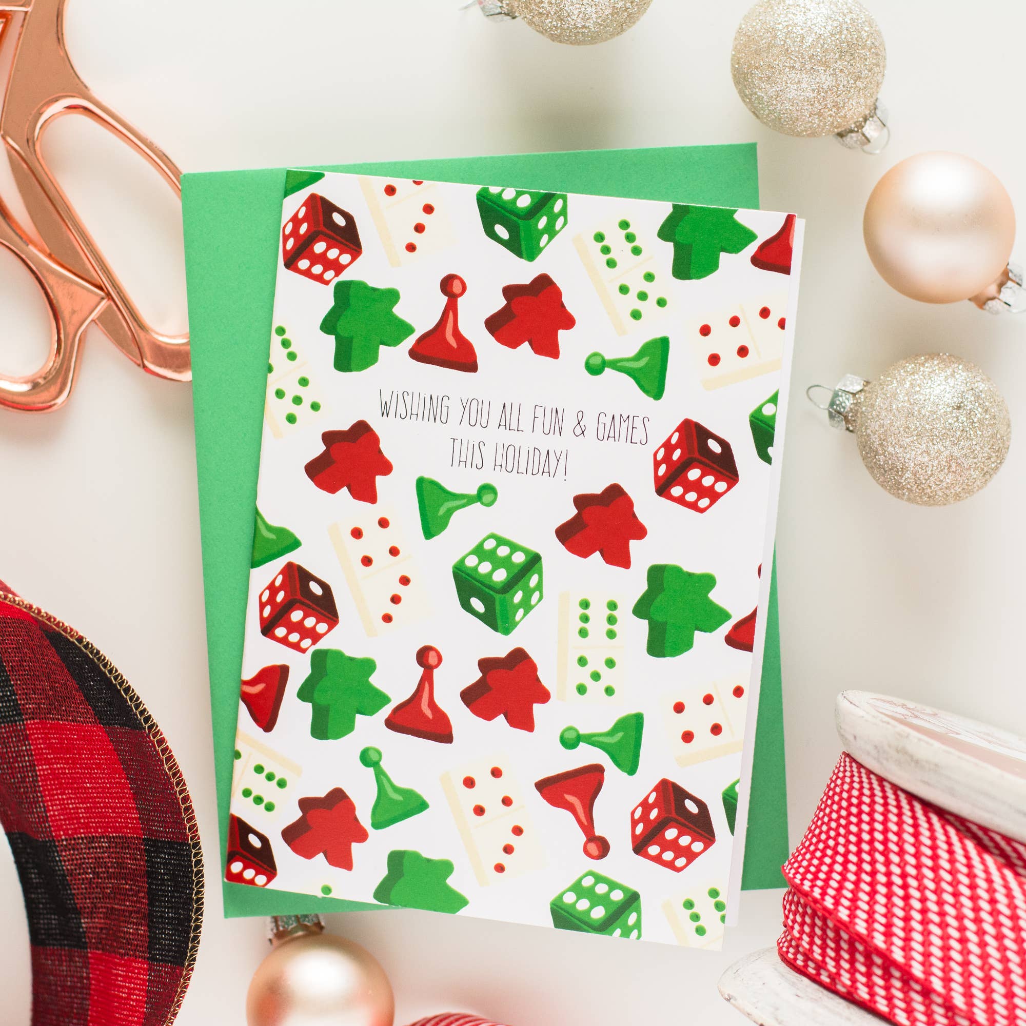 Wishing You All Fun and Games - Greeting Card