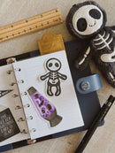 Spooky Lava Lamp - Spooky Vinyl Sticker-5