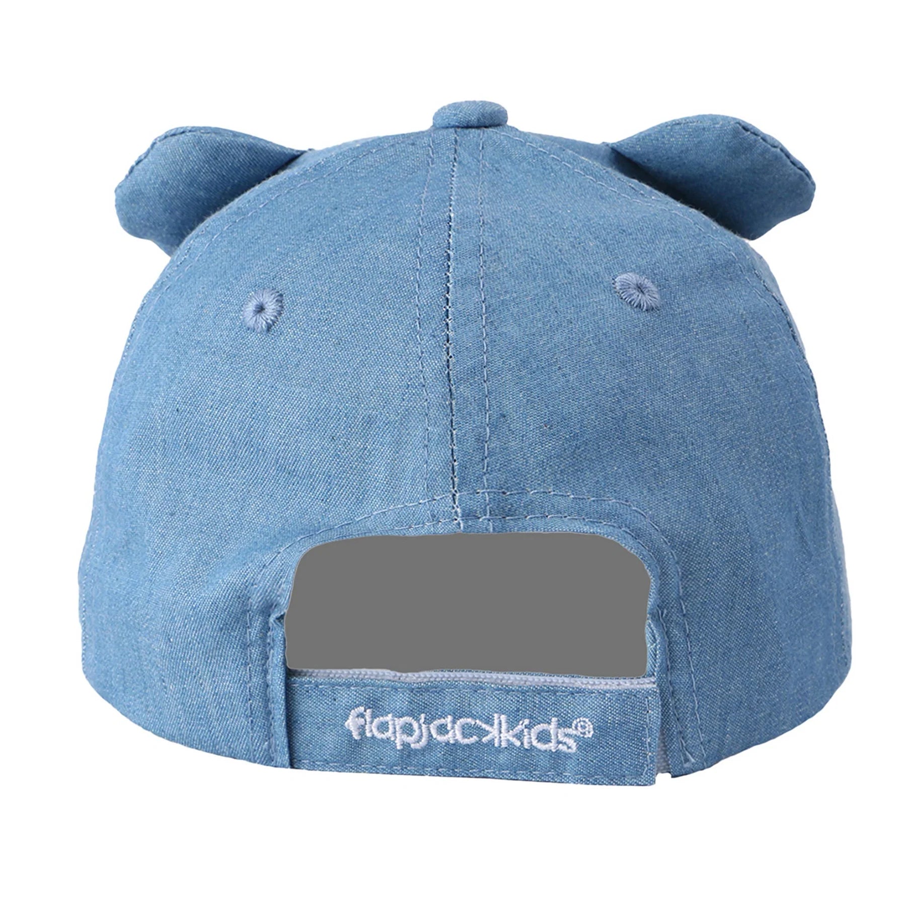 Kids UPF50+ Cap - Bear Chambray