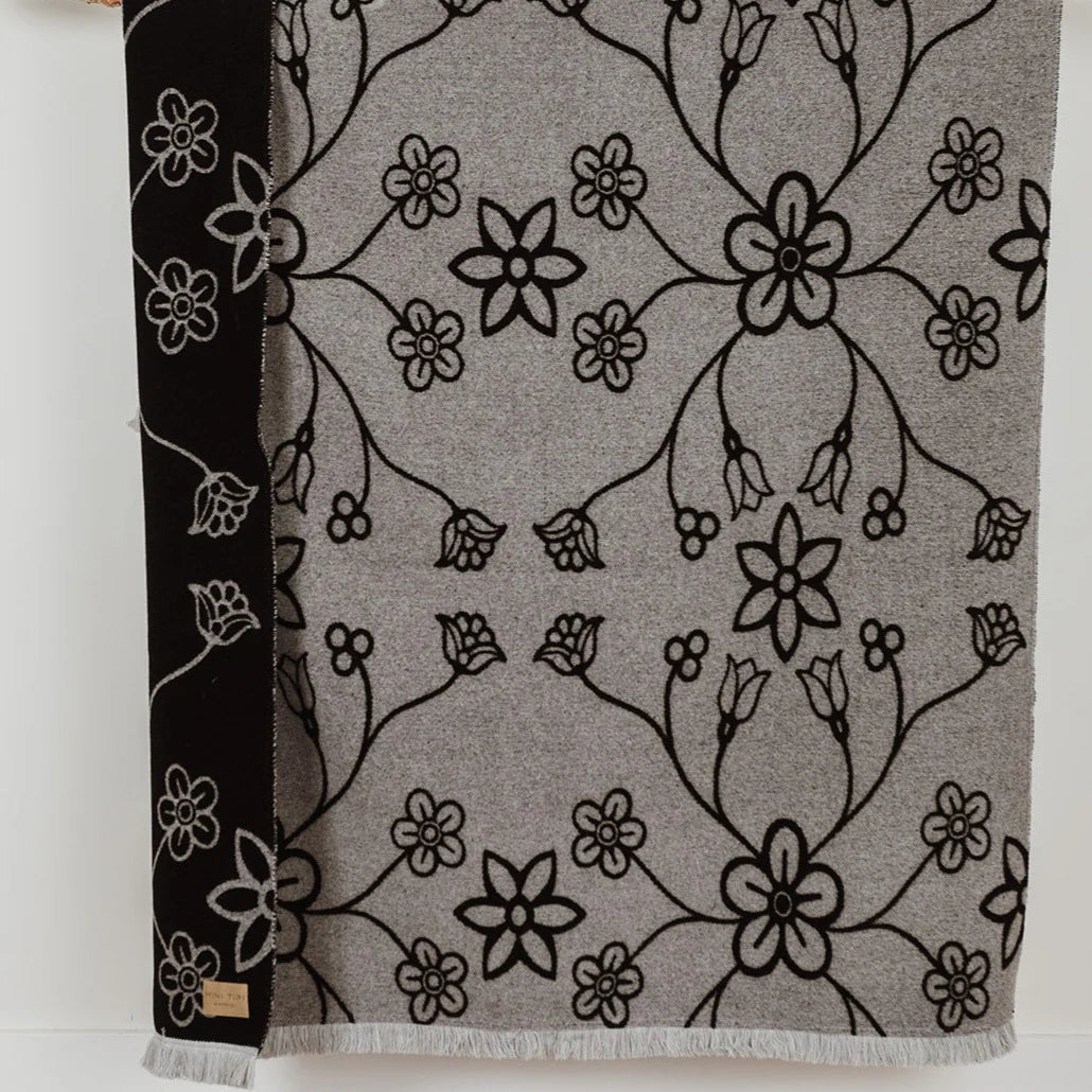 Fleurs Wool Panel