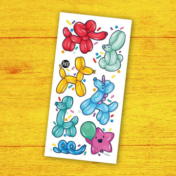 The Balloon Sculptures - Temporary Tattoos