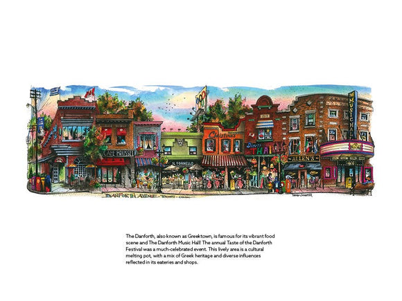 2027 Toronto Neighbourhood Calendar - 12" X 9"