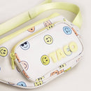Charles - Smiley Cream Belt Bag-3