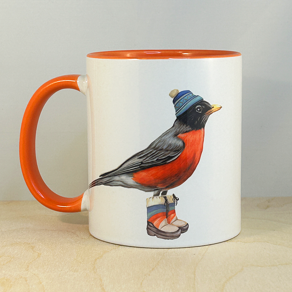 North American Robin Mug