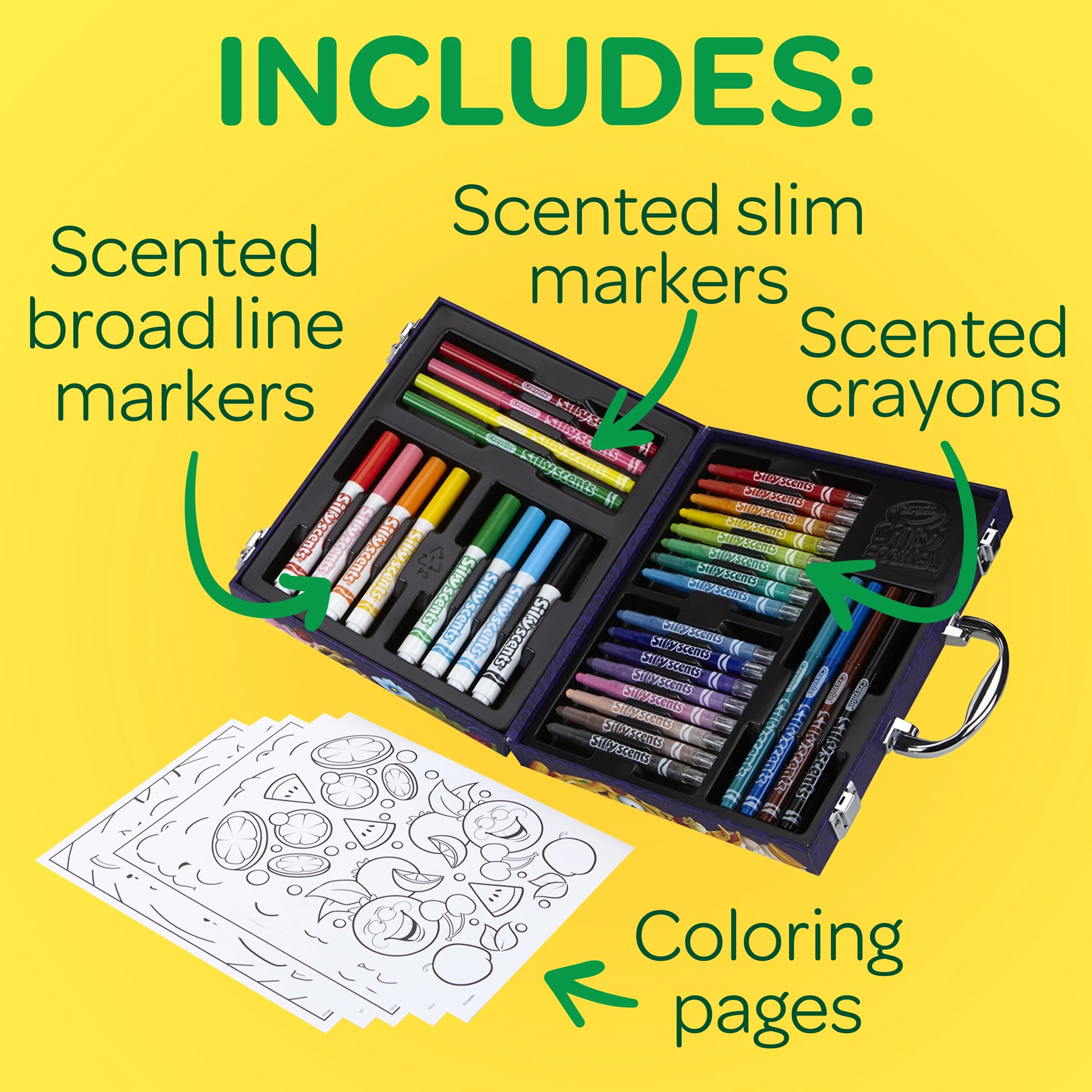 Crayola Silly Scents Mini Inspiration Art Case