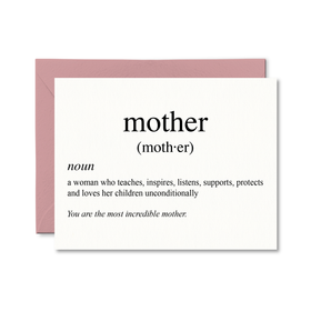 Mother Definition Card