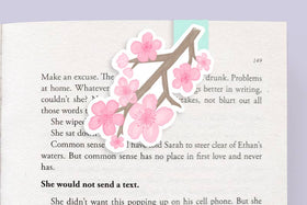 Cherry Blossom Jumbo Magnetic Bookmark