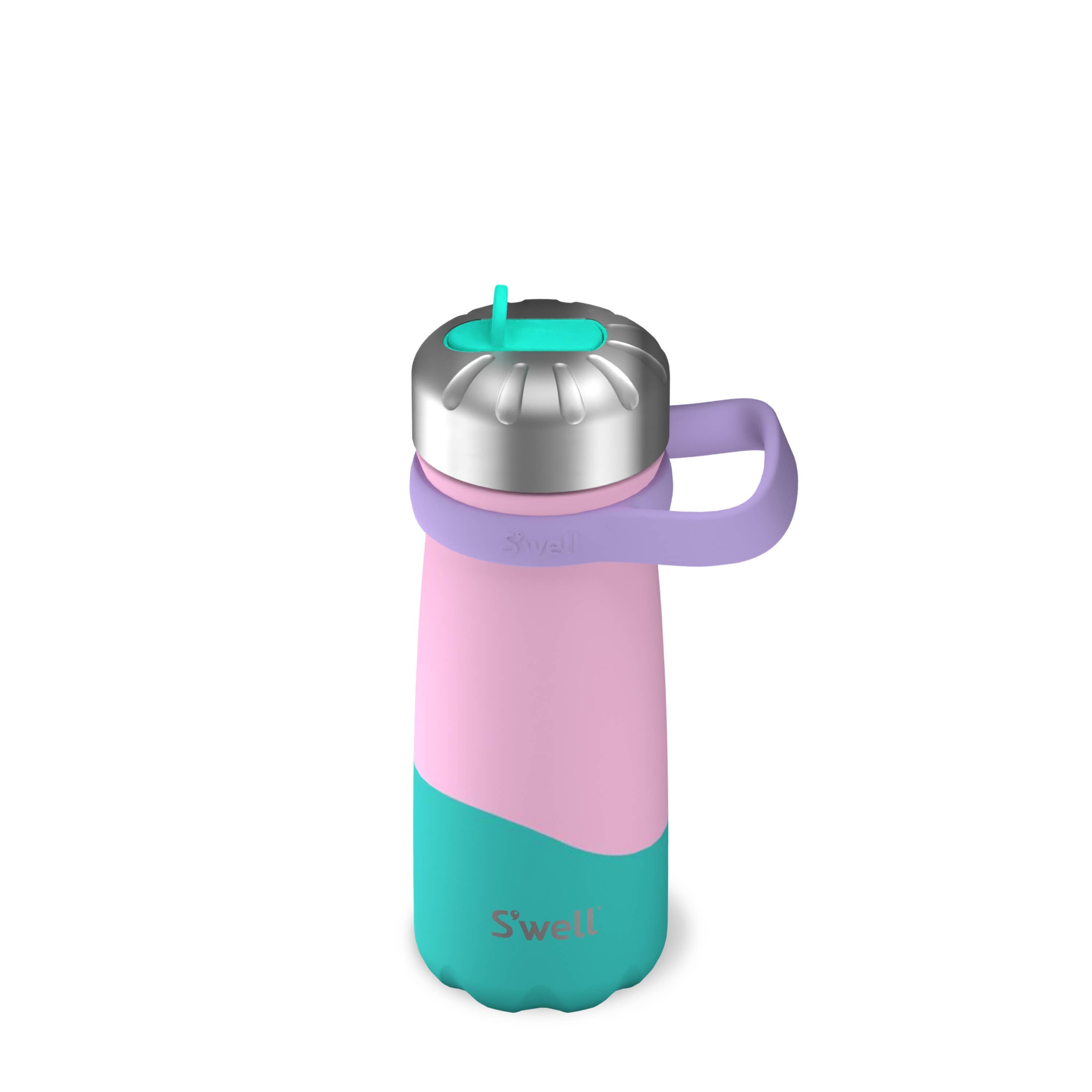 16oz Pastel Paradise Traveler with Flip Straw Lid