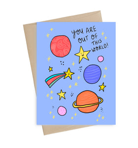 You're out of tis world