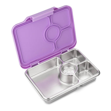 Yumbox Prêt – Leakproof Stainless Steel Bento - Lavender Purple - 0