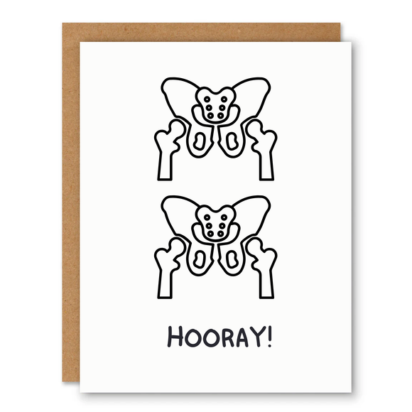 Hip Hip Hooray! Card