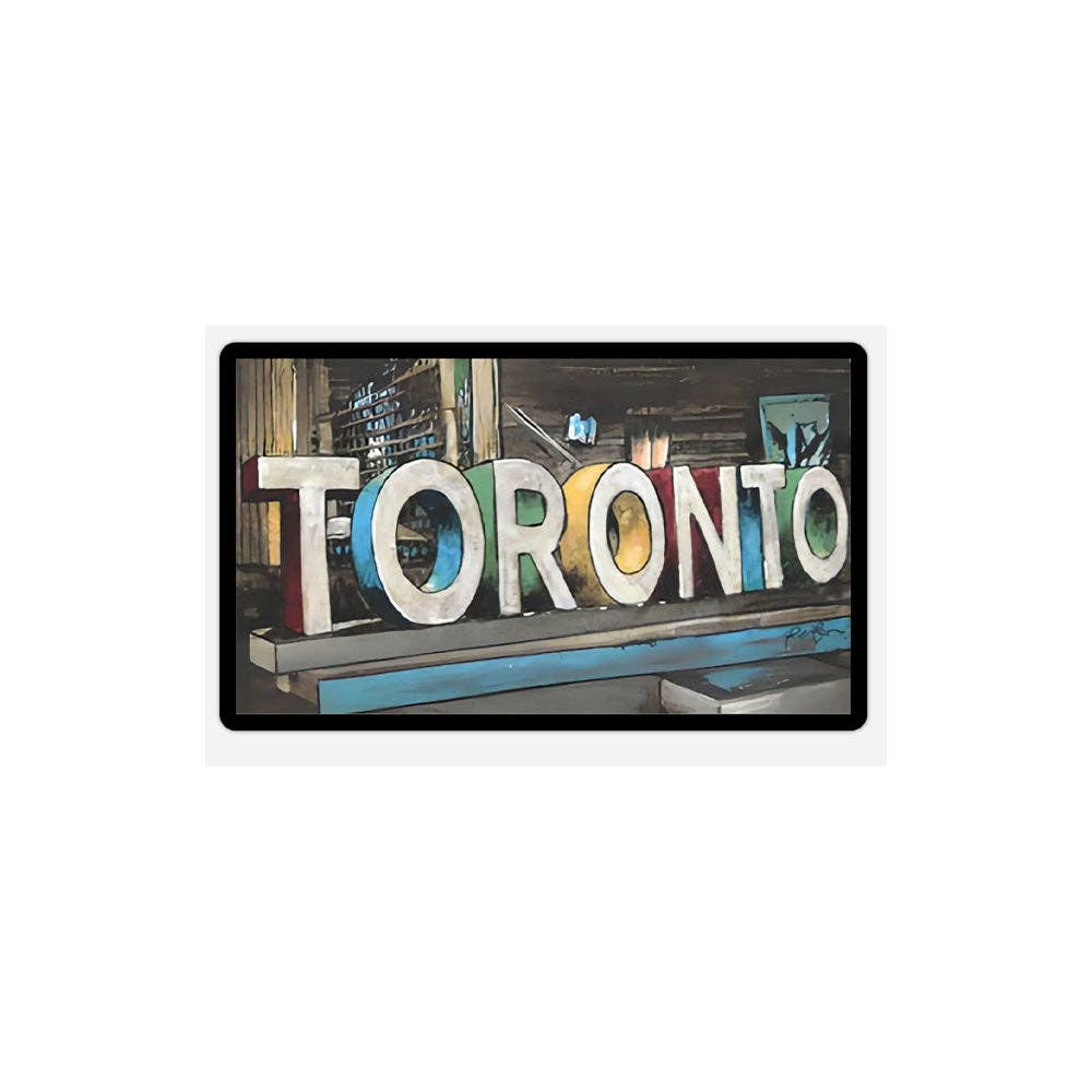 Toronto Sign Vinyl Sticker