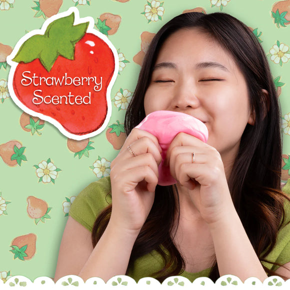 Crazy Aarons Scentsory 4" Putty Strawberry Shortcake