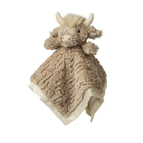 Putty Nursery Character Blanket - Highland Cow 13"