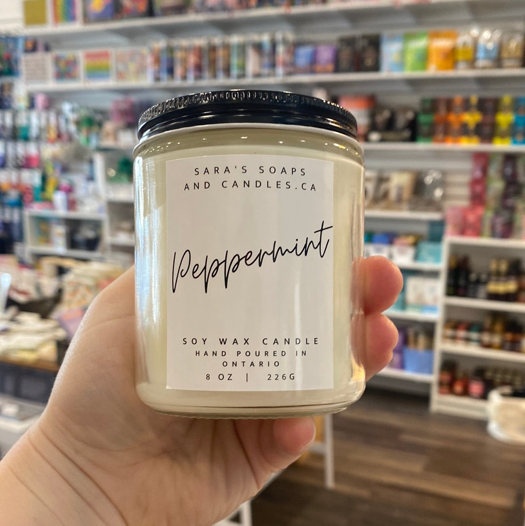 Peppermint Soy Candle - 7.5oz