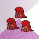 Basketball Raptor Embroidered Patch-4