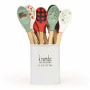 Krumbs Kitchen Holiday Mixing Spoon-1
