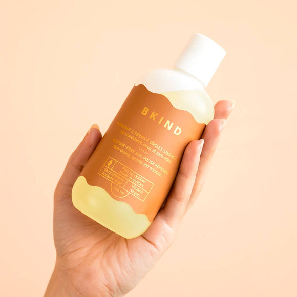 Acetone-free nail polish remover