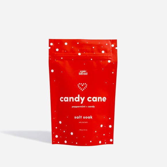 Candy Cane Salt Soak Vegan Christmas 2025
