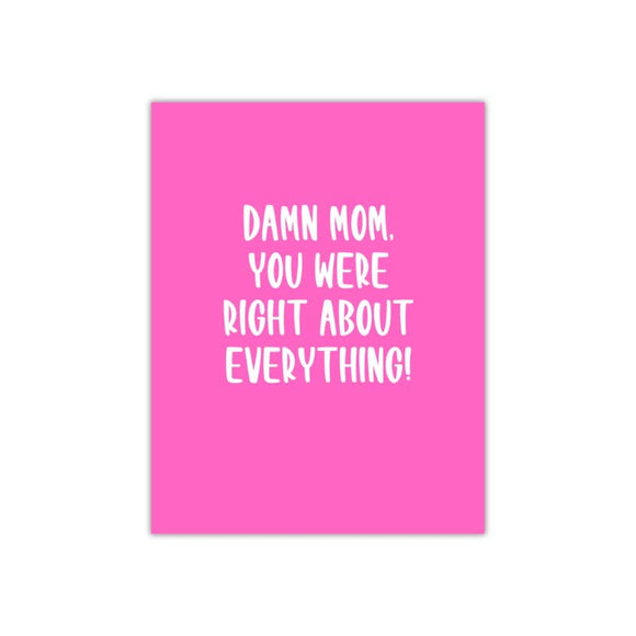 Damn Mom