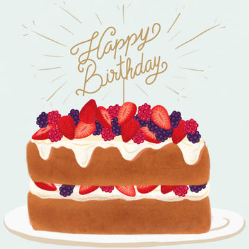 Birthday Fruit Cake - 0