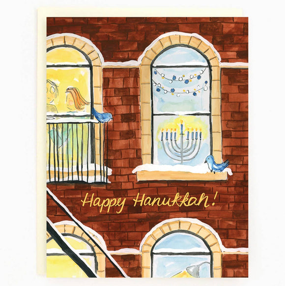 Hanukkah Window Cards - Box of 8