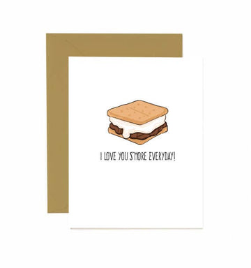 I Love You S'more Everyday - Greeting Card