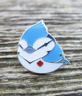 Toronto Jay Enamel Pin - 0