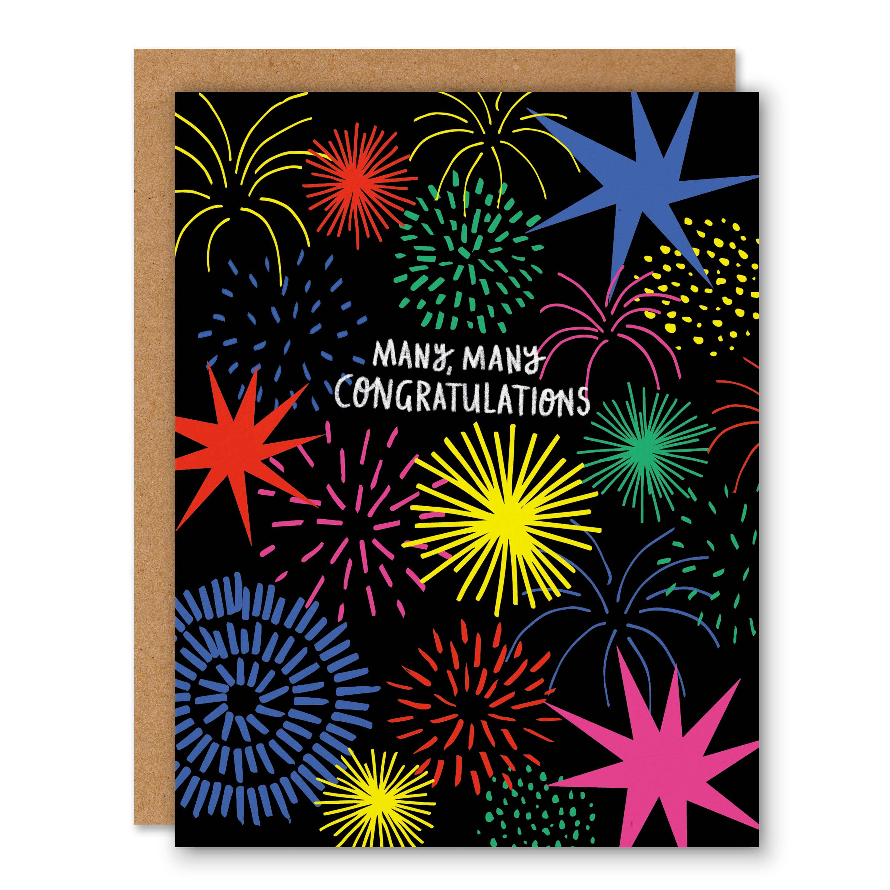 Firework Congratulations - Greeting Card | Caribou Gifts Inc.