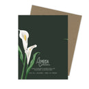 Cala Lily Condolence Card | Sympathy-3