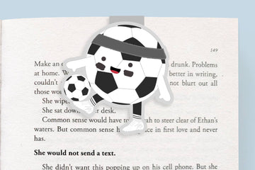Soccer Ball - Jumbo Magnetic Bookmark