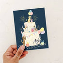Party Dog Cake Birthday Card-3