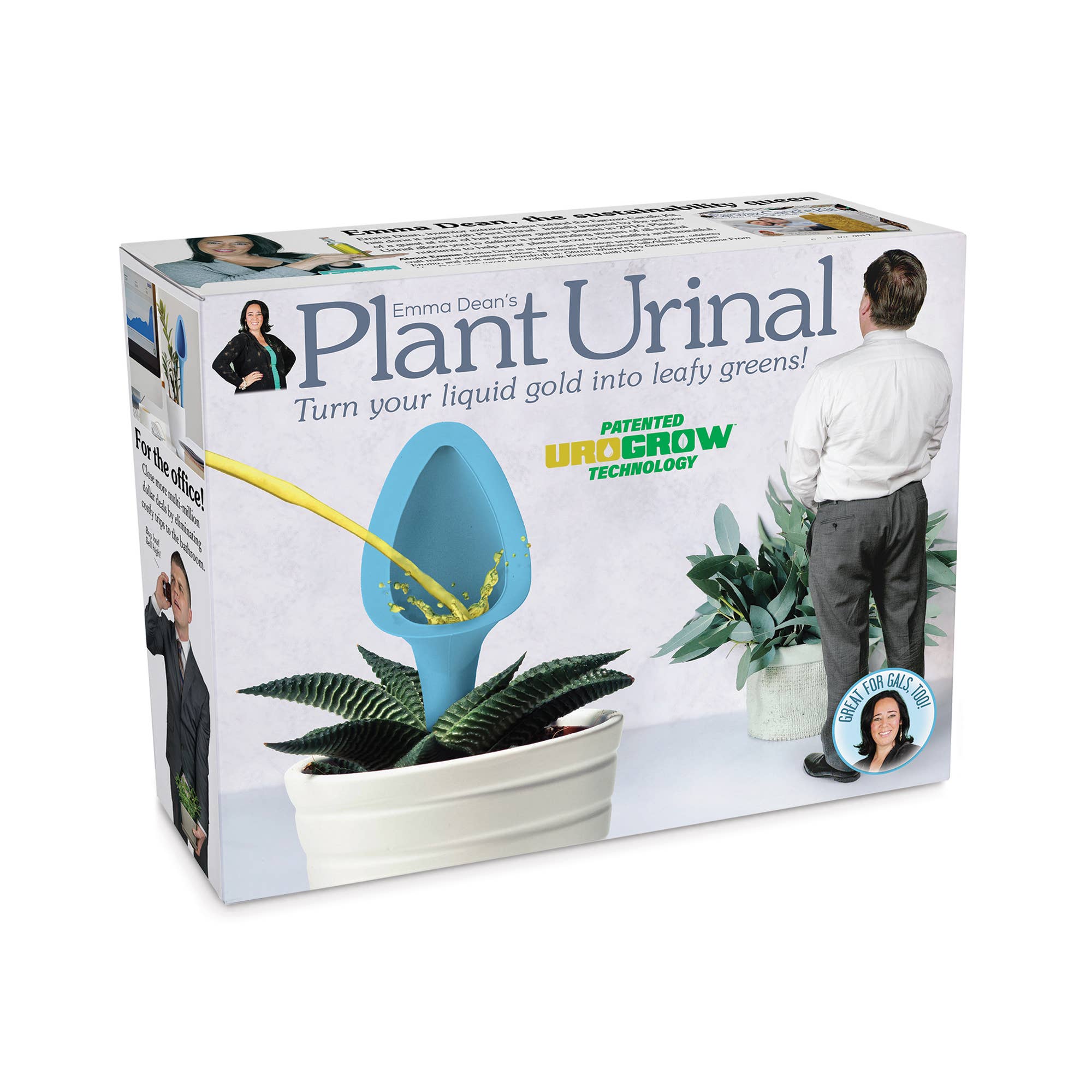 Prank Gift Box Plant Urinal