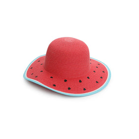 Kids UPF50+ Straw Hat - Watermelon