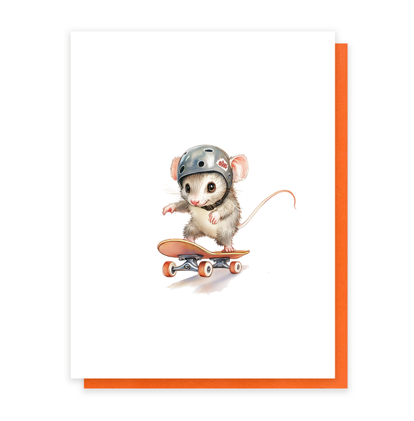 Skateboarding Mouse